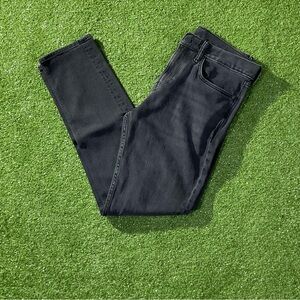 H&M Men’s Faded Slim Fit Black Denim Jeans